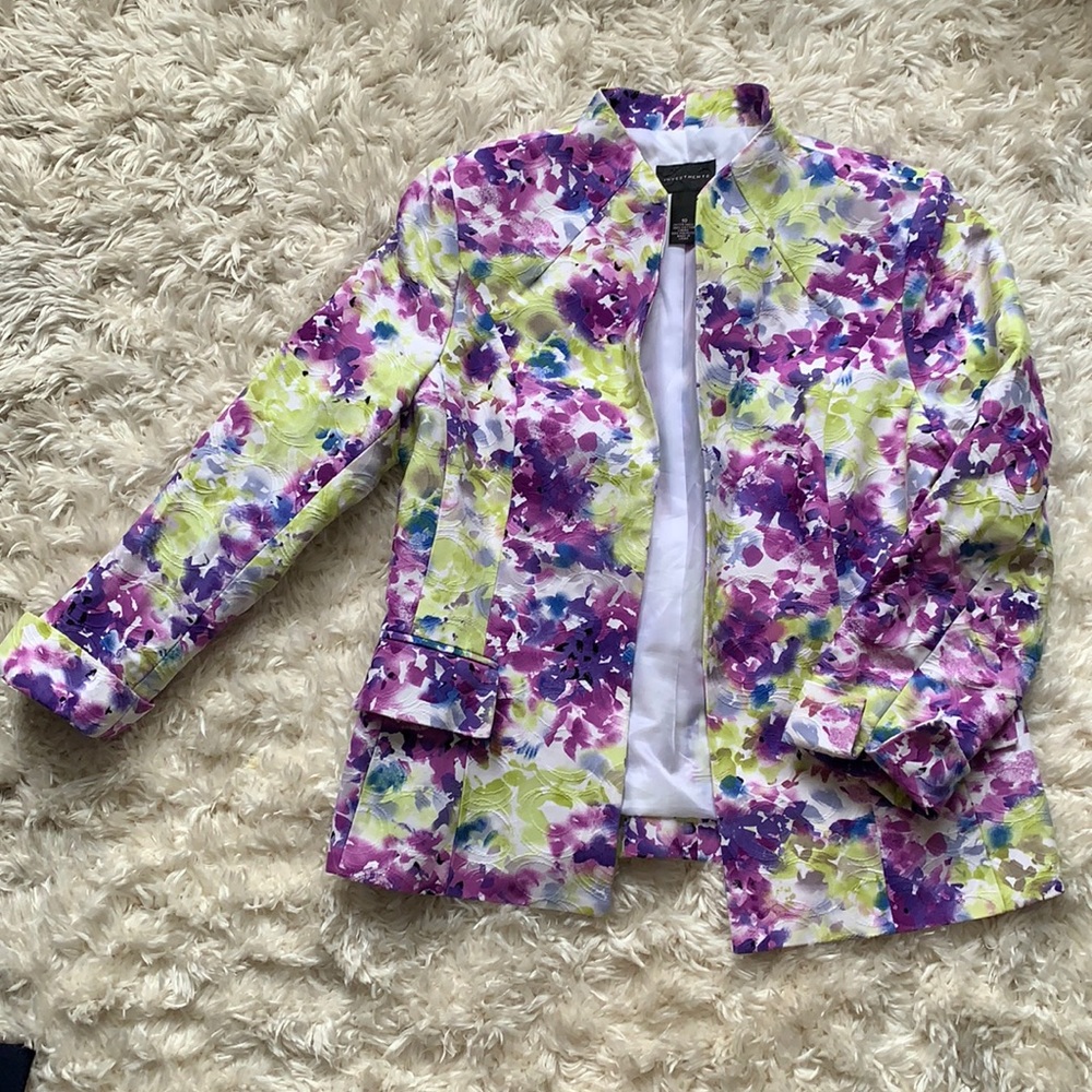 Investments womens blazer